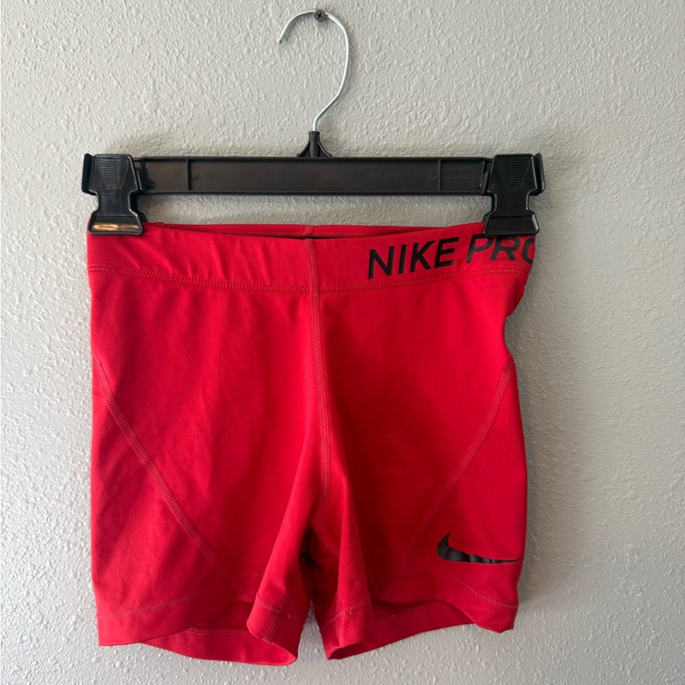 Nike Pro Bright Red Shorts